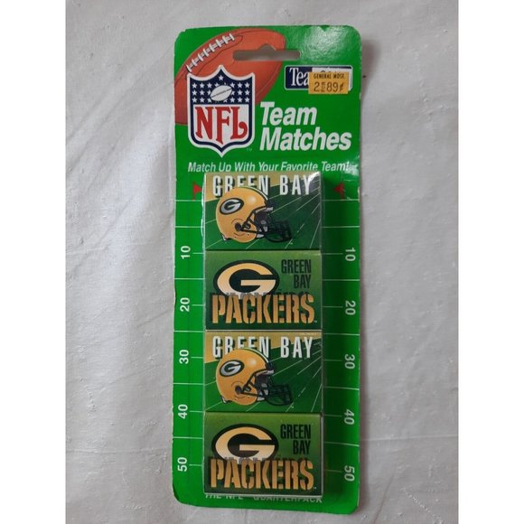 Team NFL Green Bay Packers Matches Matchsticks *SEALED - Picture 1 of 2